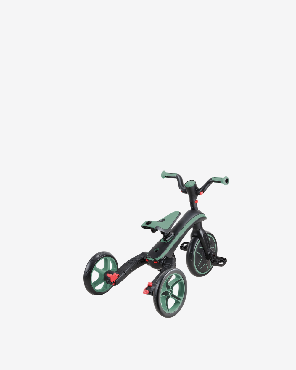Globber Explorer Trike 4 in 1 Foldable | Olive