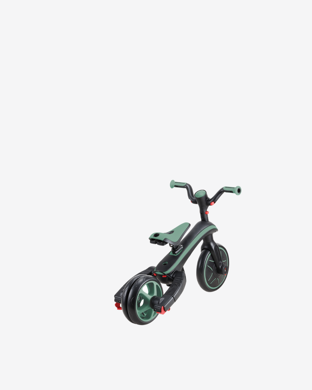 Globber Explorer Trike 4 in 1 Foldable | Olive