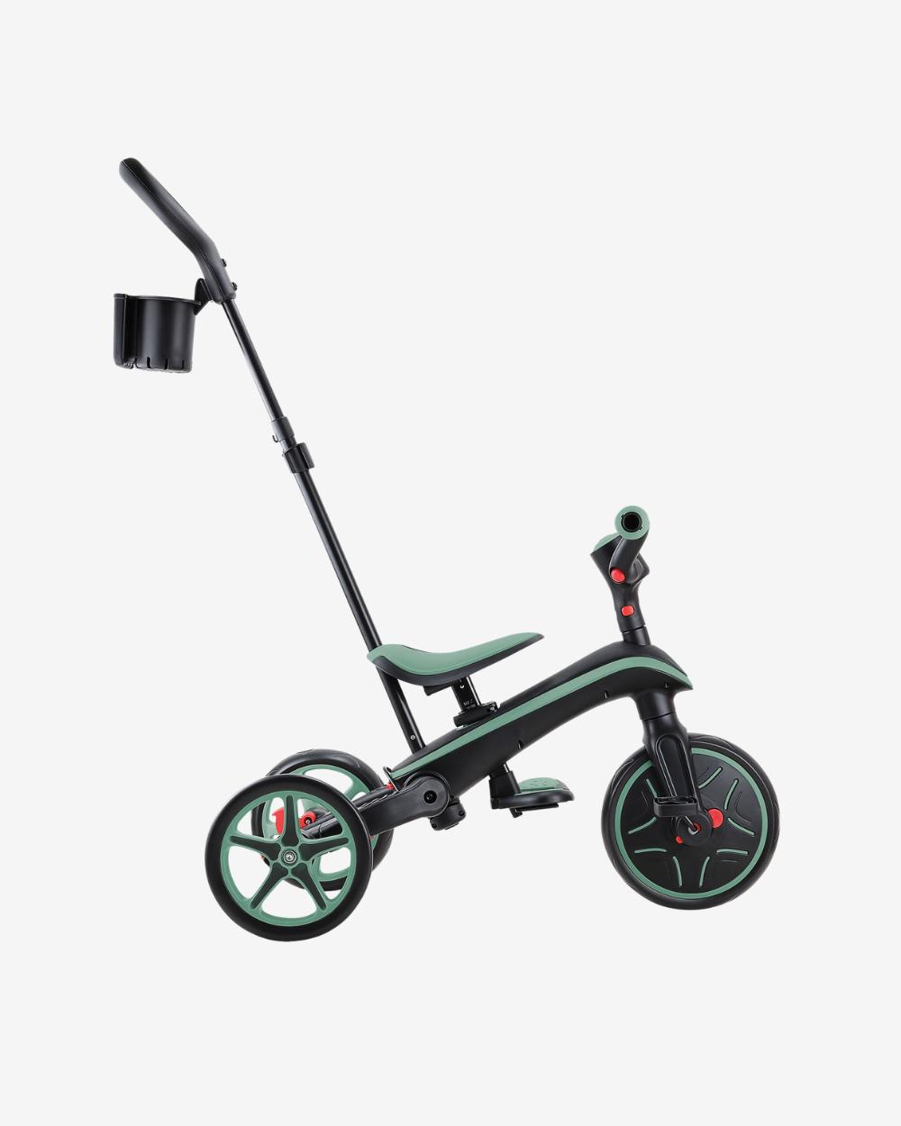 Globber Explorer Trike 4 in 1 Foldable | Olive