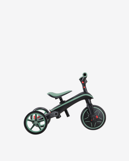 Globber Explorer Trike 4 in 1 Foldable | Olive