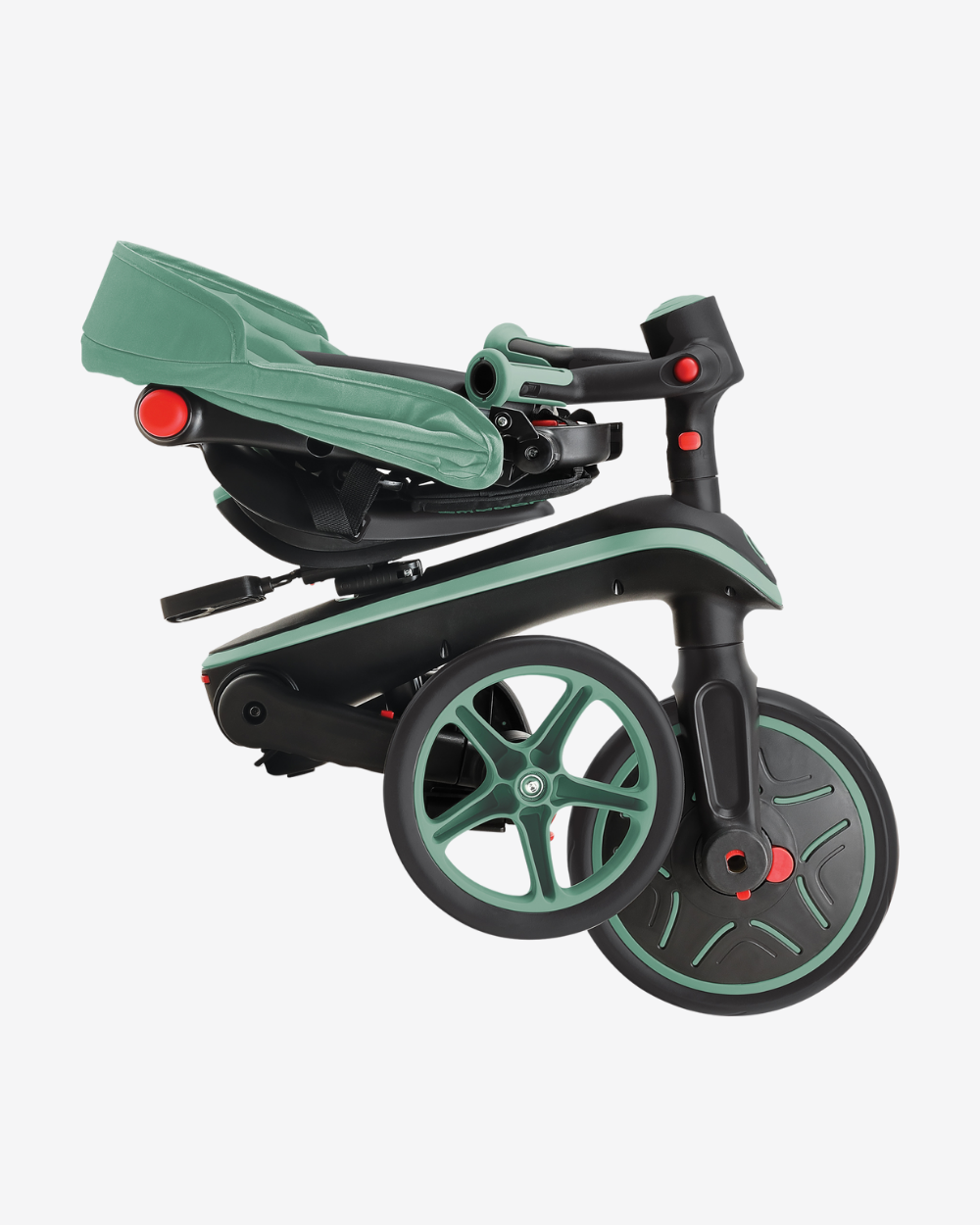 Globber Explorer Trike 4 in 1 Foldable | Olive