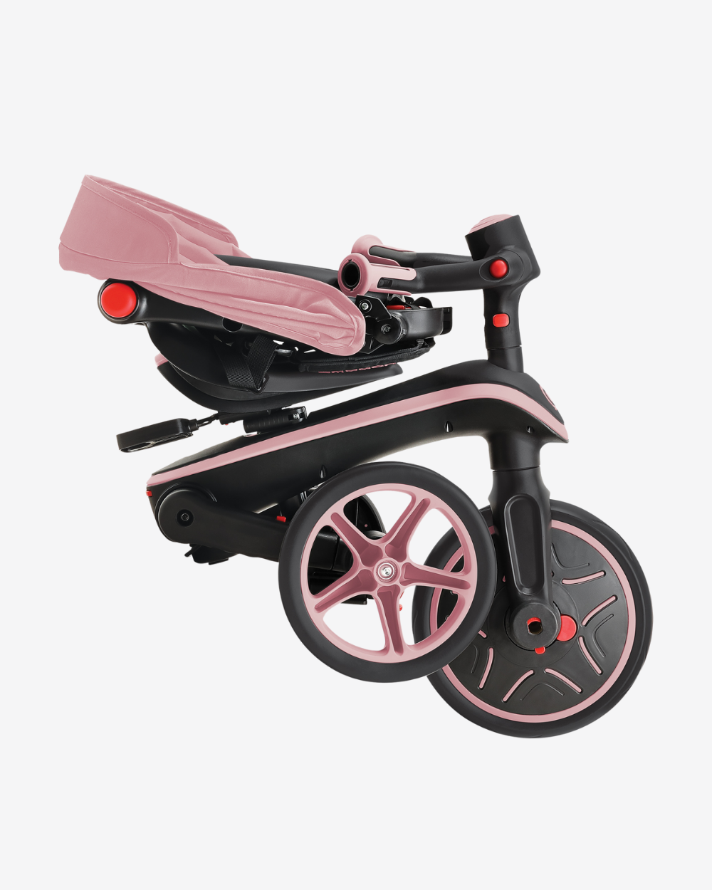 Globber Explorer Trike 4 in 1 Foldable | Deep Pastel Pink