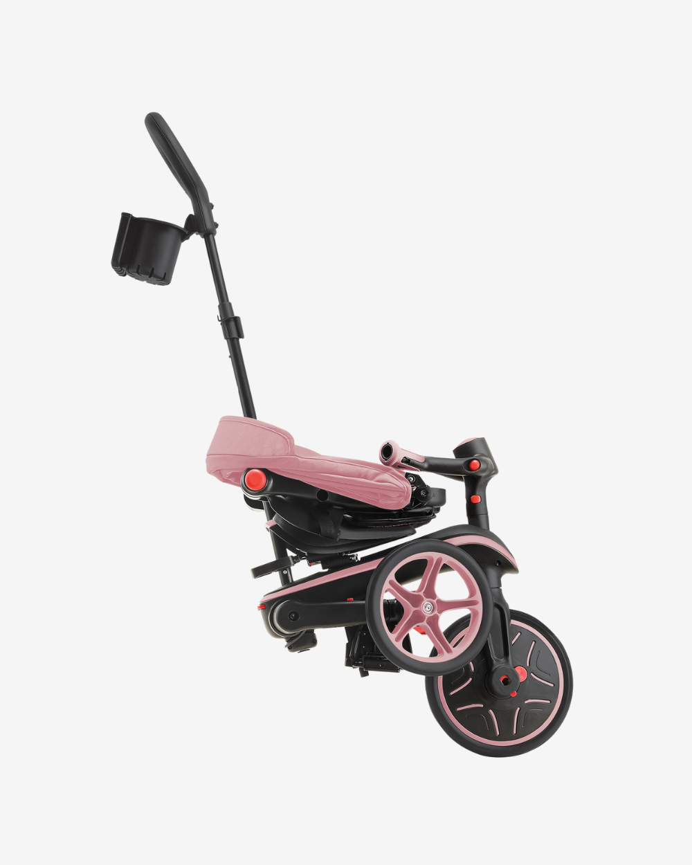 Globber Explorer Trike 4 in 1 Foldable | Deep Pastel Pink
