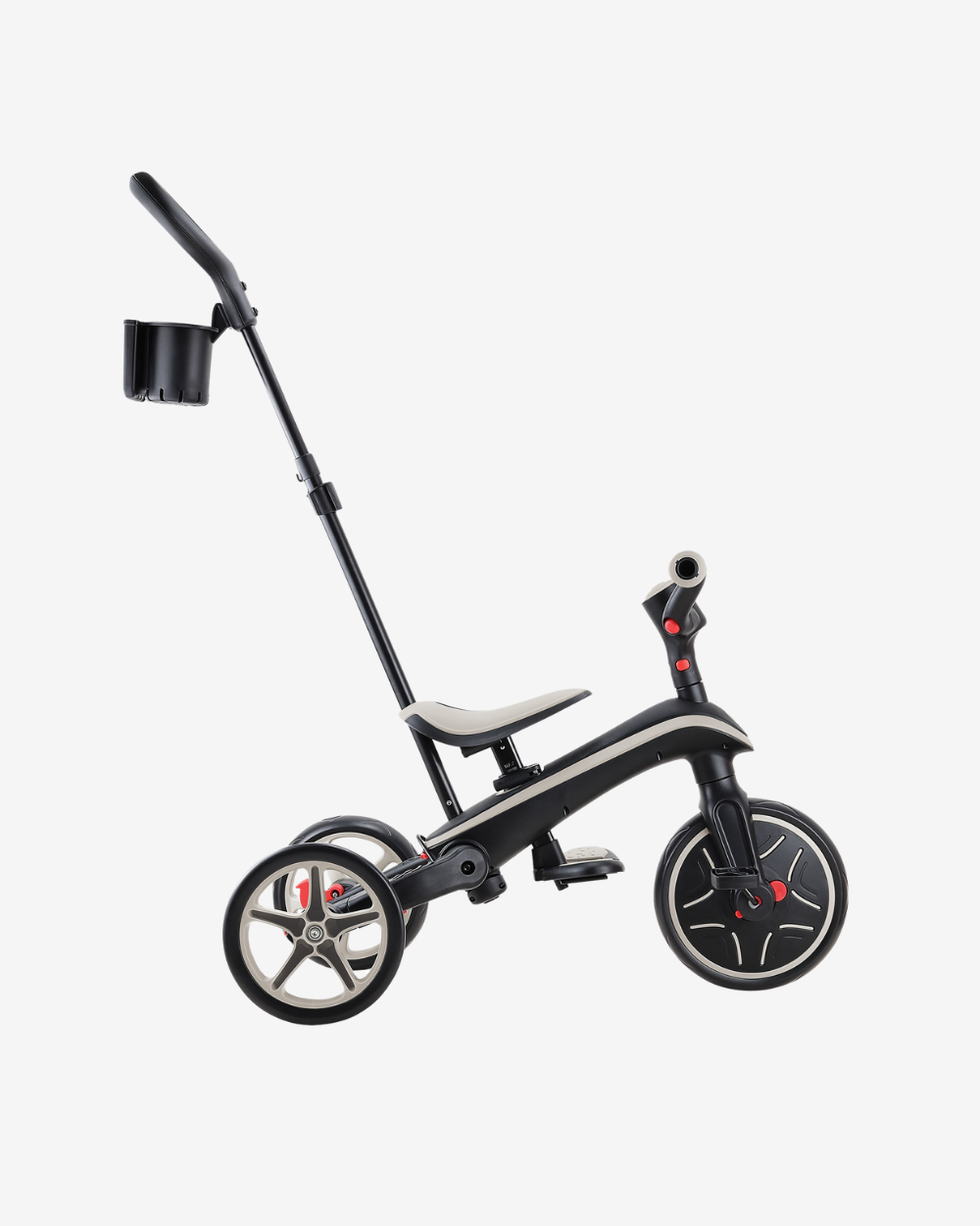 Globber Explorer Trike 4 in 1 Foldable | Taupe