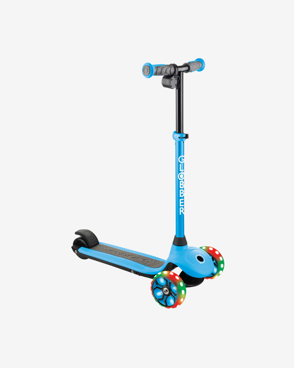 Globber ONE K E-MOTION 4 PLUS Electric 3 Wheel Scooter | Sky Blue