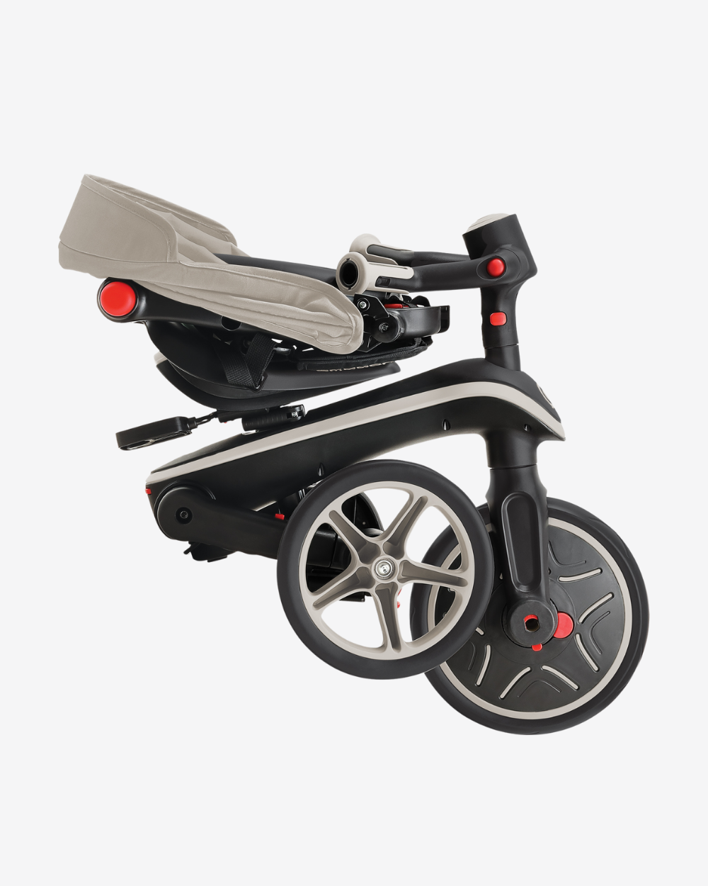 Globber Explorer Trike 4 in 1 Foldable | Taupe
