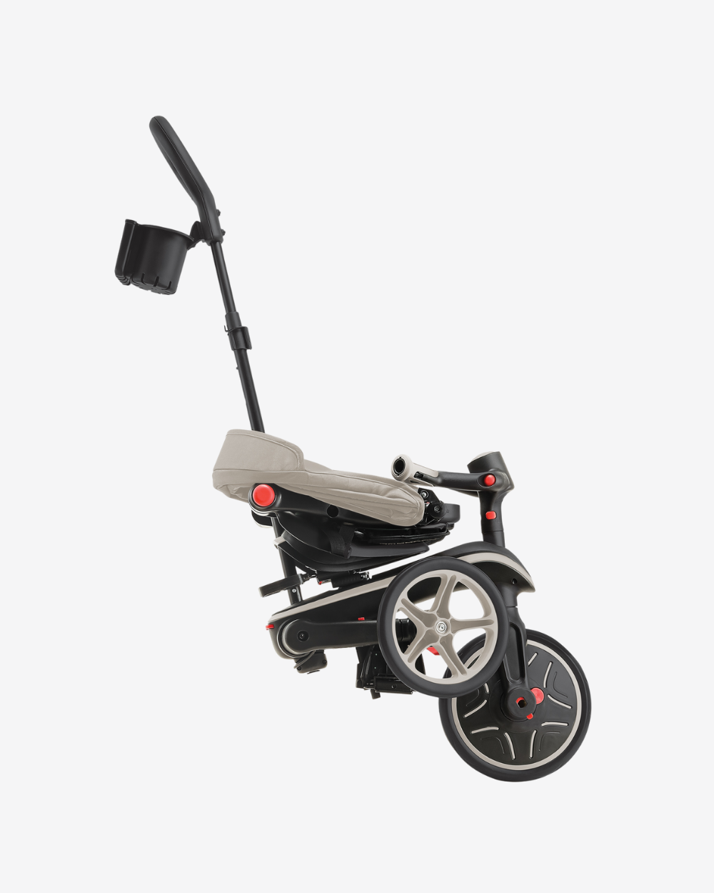 Globber Explorer Trike 4 in 1 Foldable | Taupe