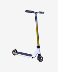 Grit FLUXX Complete Scooter | White / Grey / Yellow
