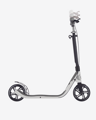 Globber ONE NL 205 Deluxe Adult Scooter | White / Grey