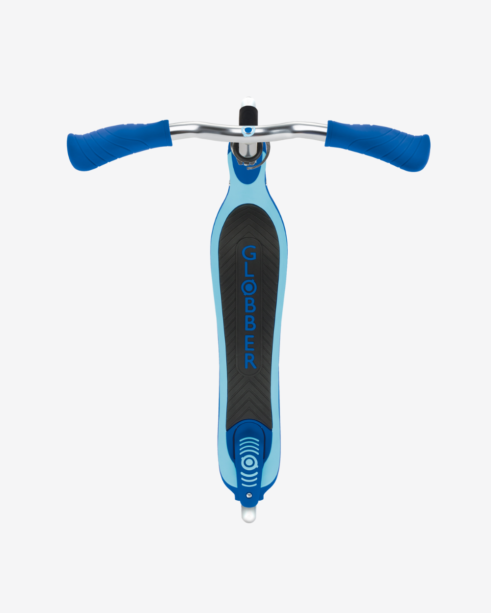Globber Flow 125 Scooter with Light Up Wheels | Navy Blue