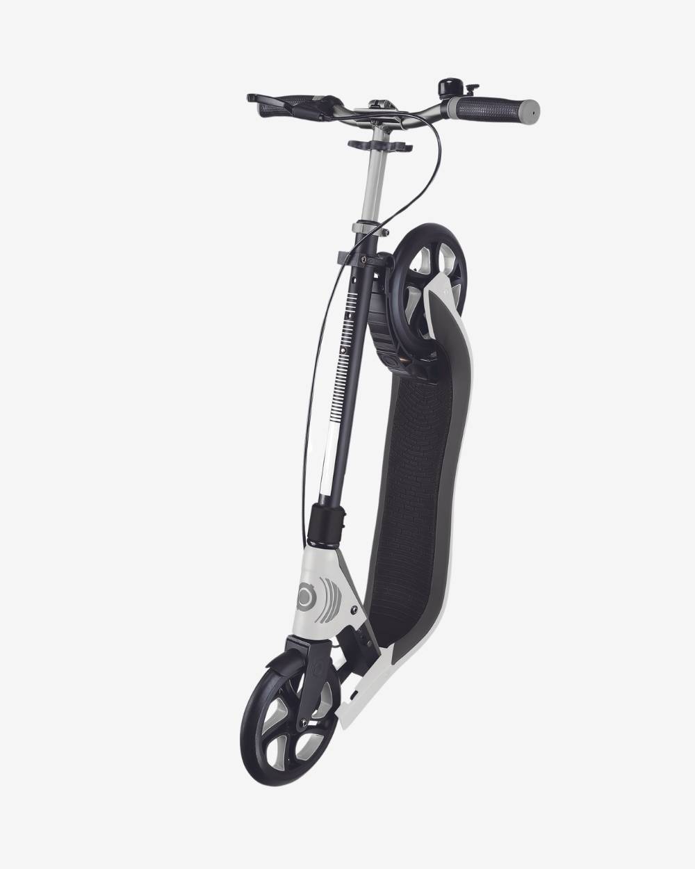 Globber ONE NL 205 Deluxe Adult Scooter | White / Grey