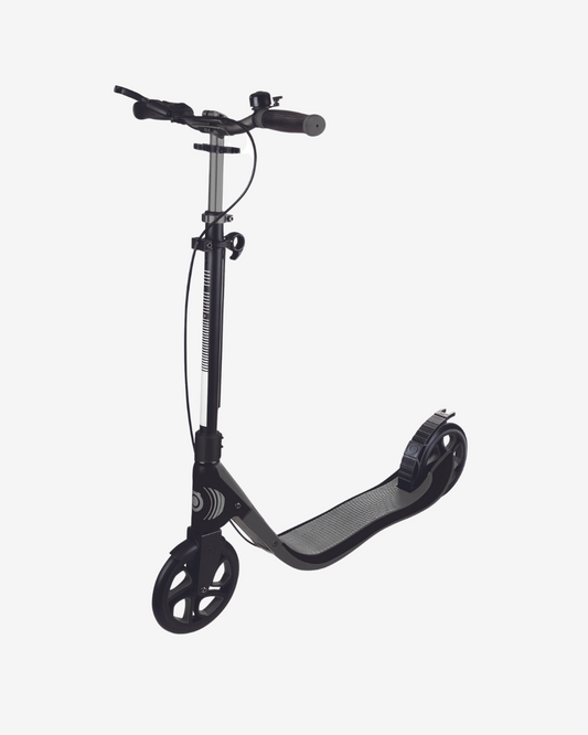 Globber ONE NL 205 Deluxe Adult Scooter | Titanium / Charcoal Grey