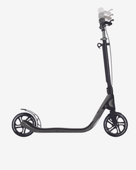 Globber ONE NL 205 Deluxe Adult Scooter | Titanium / Charcoal Grey