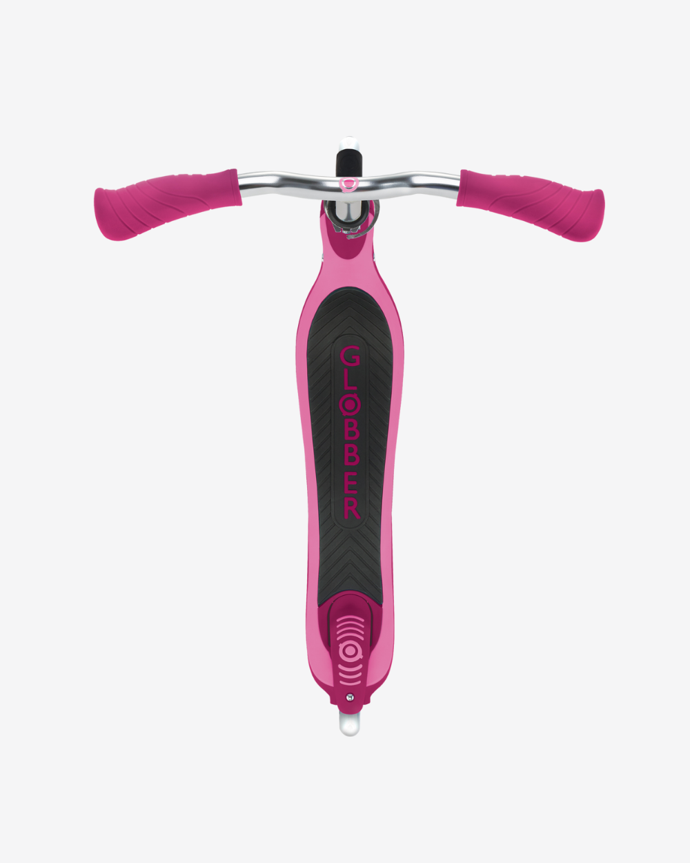 Globber Flow 125 Scooter with Light Up Wheels | Ruby