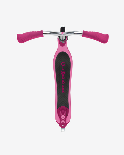 Globber Flow 125 Scooter with Light Up Wheels | Ruby