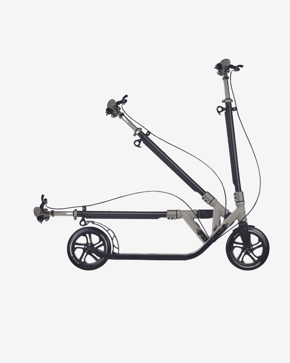 Globber ONE NL 230 Ultimate Adult Scooter | Titanium / Lead Grey