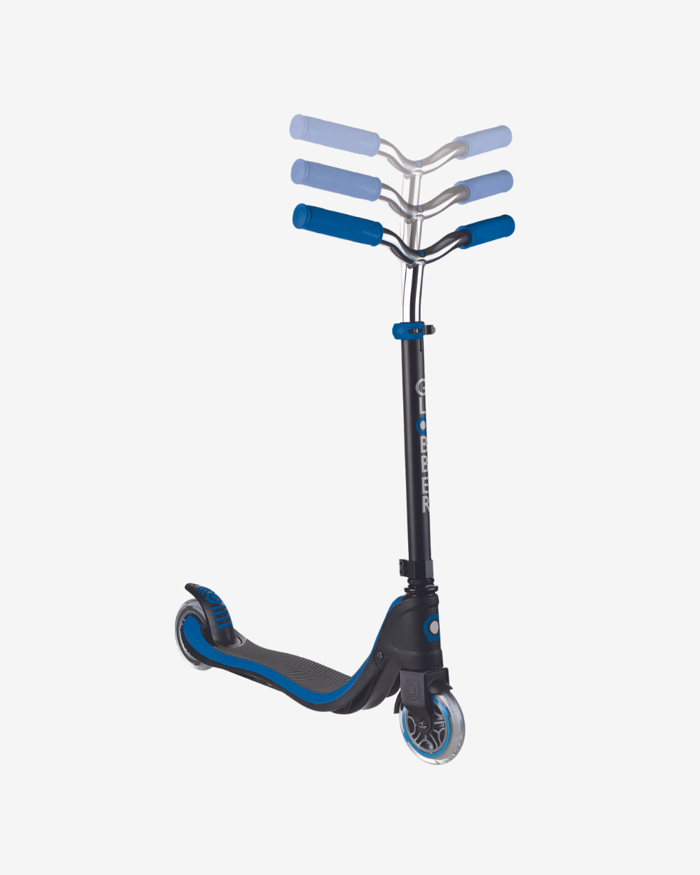 Globber Flow 125 Scooter | Black / Navy Blue