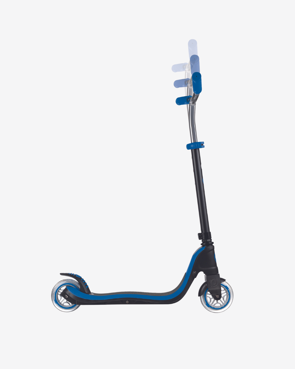 Globber Flow 125 Scooter | Black / Navy Blue