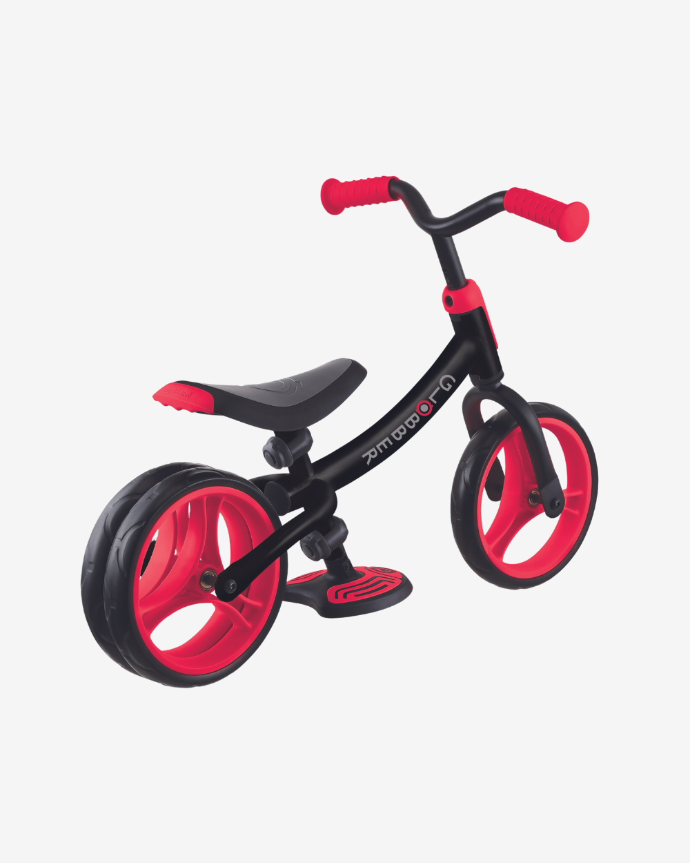 Globber GO BIKE DUO Balance Bike | Black / Red