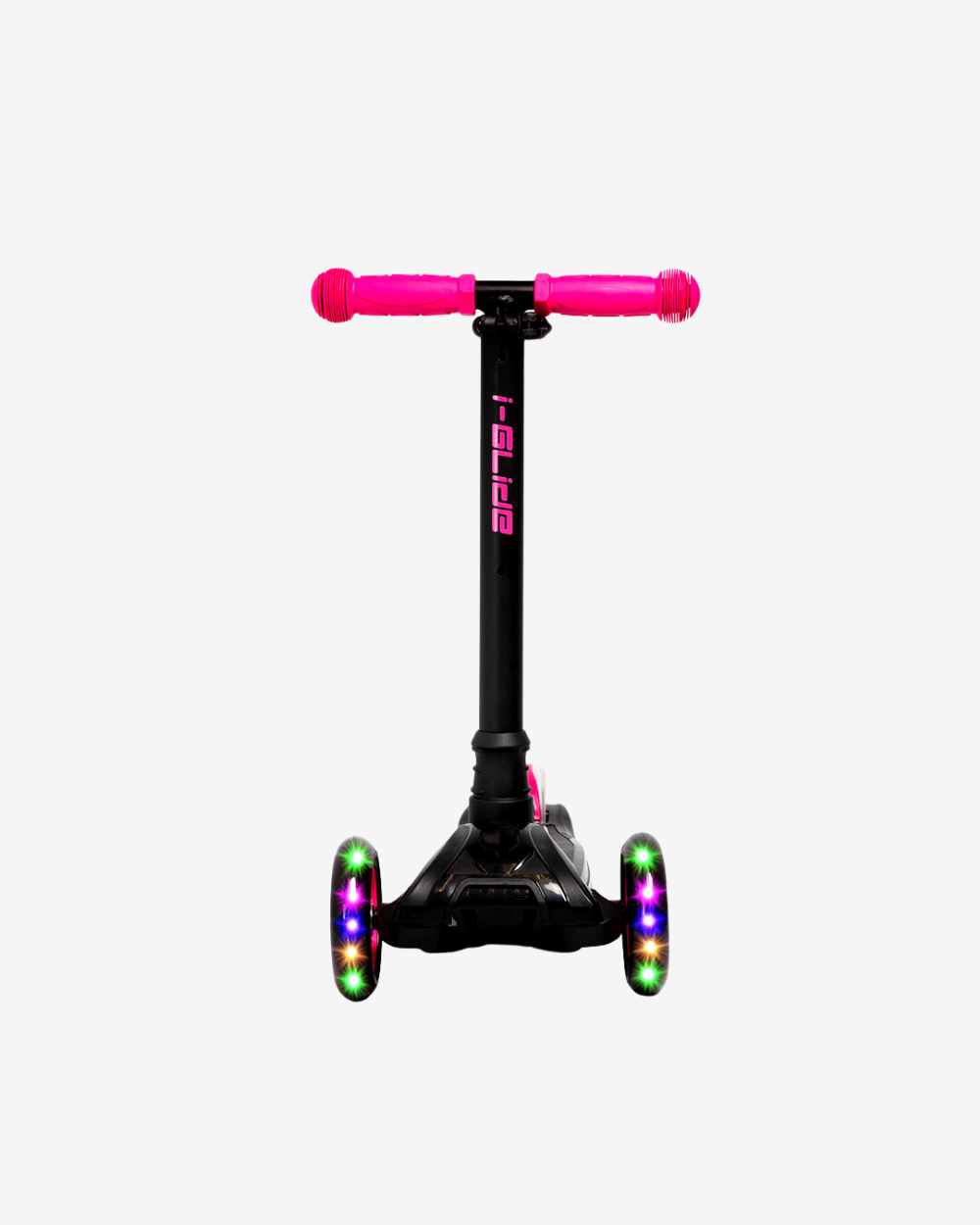 I-GLIDE 3 Wheel Kids Scooter | Black/Pink