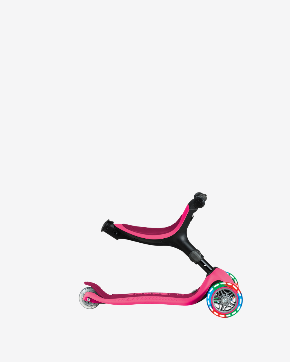 Globber GO UP Active with Lights | Fuchsia / Dark Pink