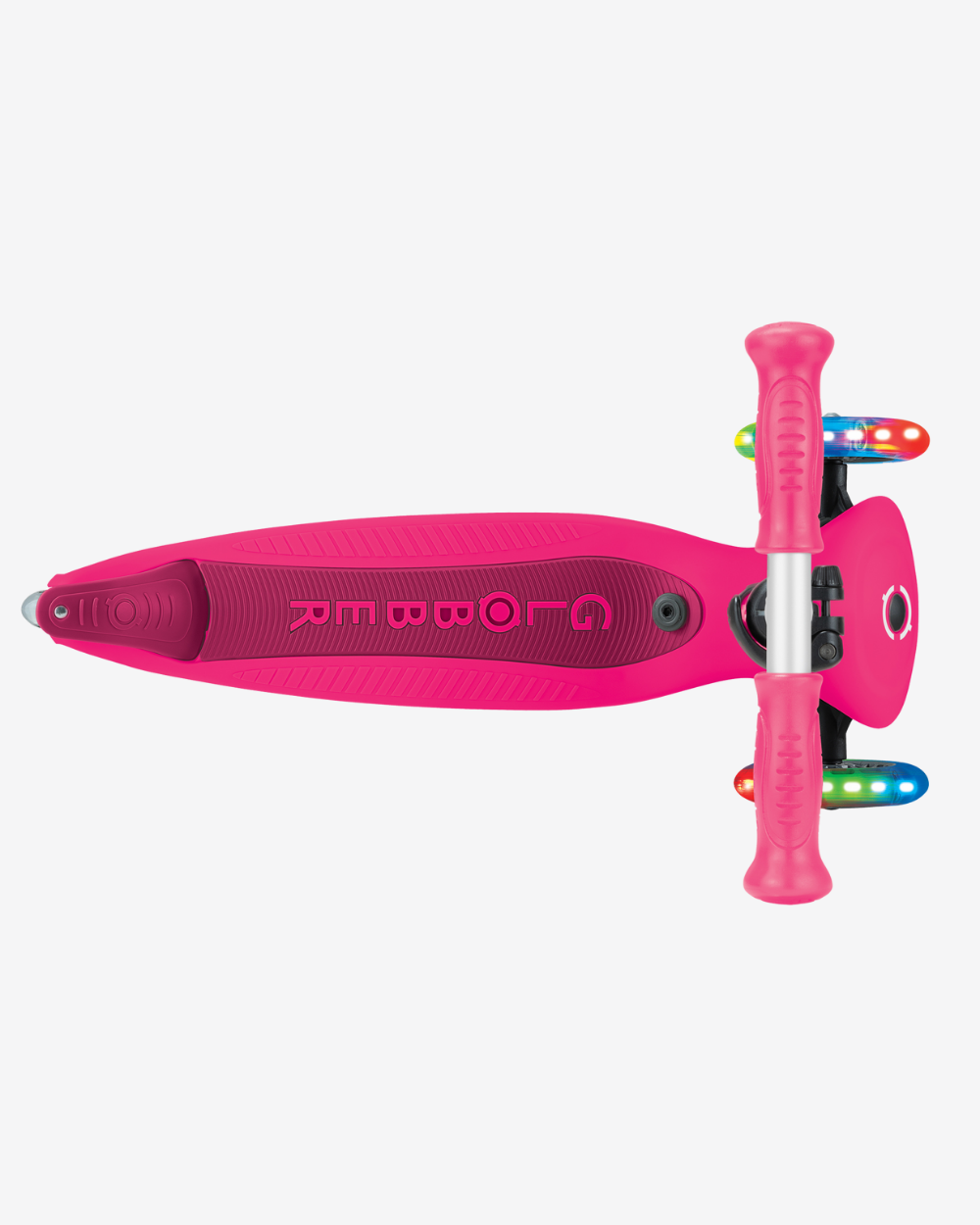 Globber GO UP Active with Lights | Fuchsia / Dark Pink