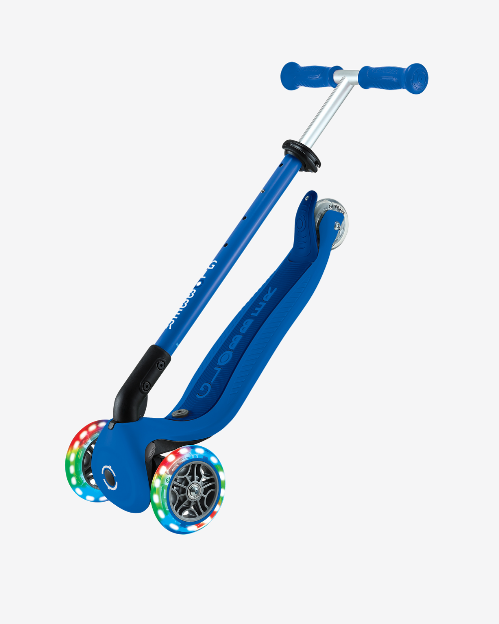Globber GO UP Active with Lights | Navy Blue / Dark Blue