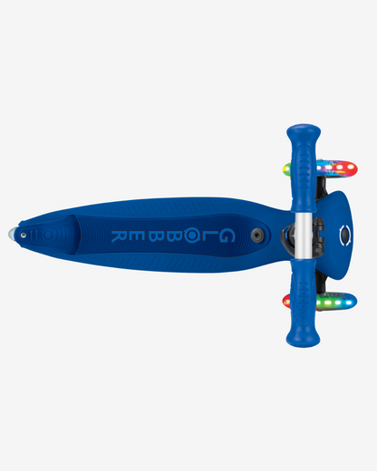 Globber GO UP Active with Lights | Navy Blue / Dark Blue