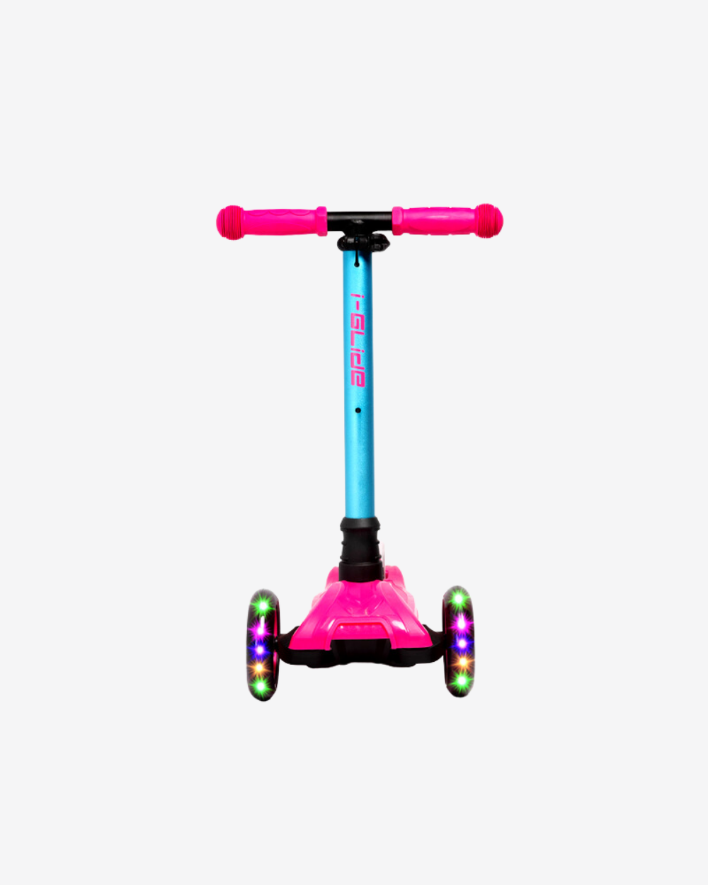 I-GLIDE 3 Wheel Kids Scooter | Pink/Aqua