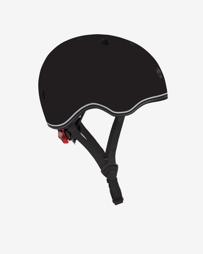 Globber Kids Helmet w/Flashing LED Light  XS / S | Black