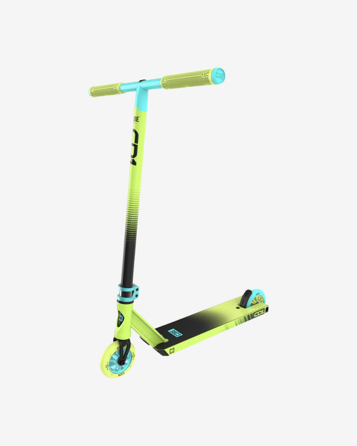 Core CD1 Complete Stunt Scooter | Lime / Blue – Scooter Barn
