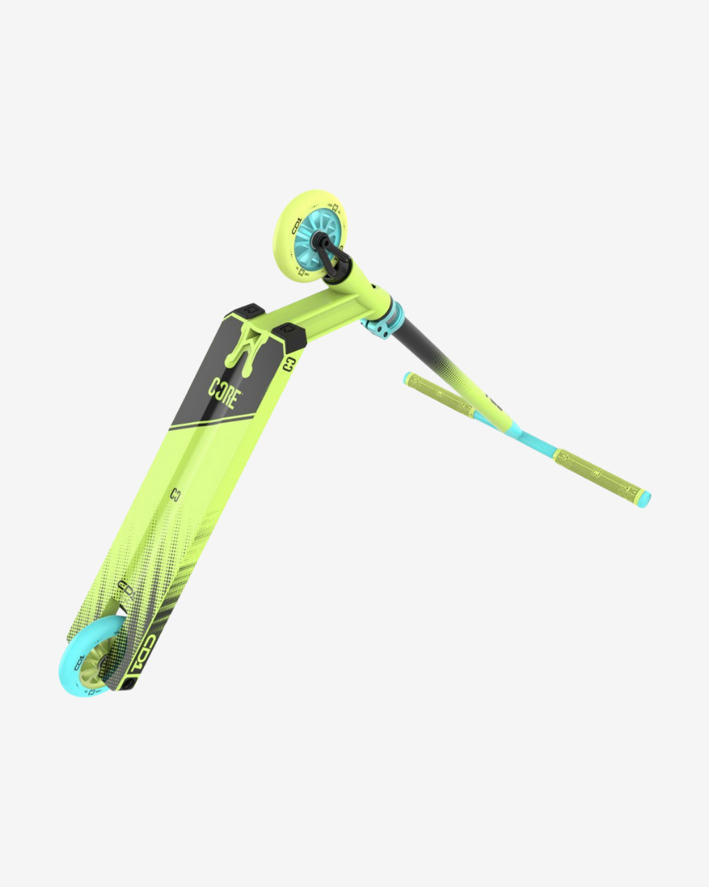 Core CD1 Complete Stunt Scooter | Lime / Blue