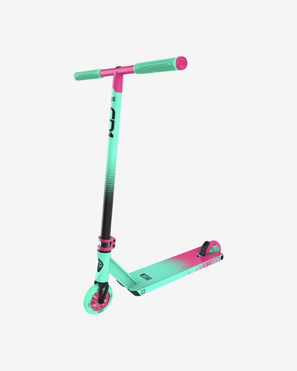 Core CD1 Complete Stunt Scooter | Teal / Pink