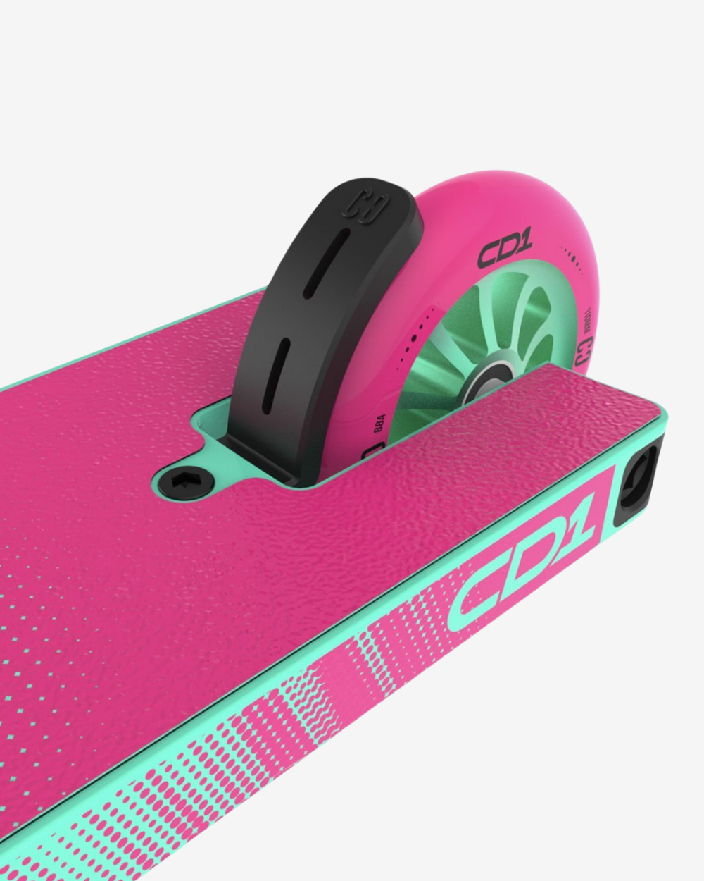 Core CD1 Complete Stunt Scooter | Teal / Pink