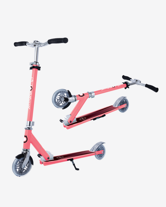 Globber Flow Element Foldable Kids Scooter | Coral