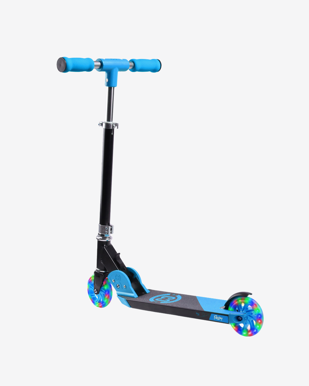 Core Kids Foldy Scooter | Blue with LED wheels