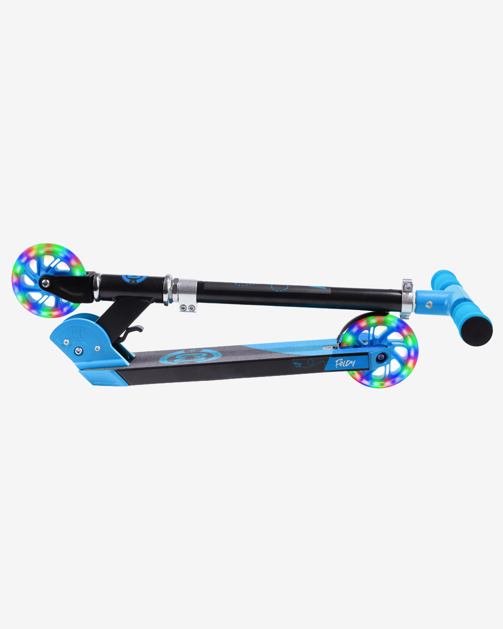 Core Kids Foldy Scooter | Blue with LED wheels