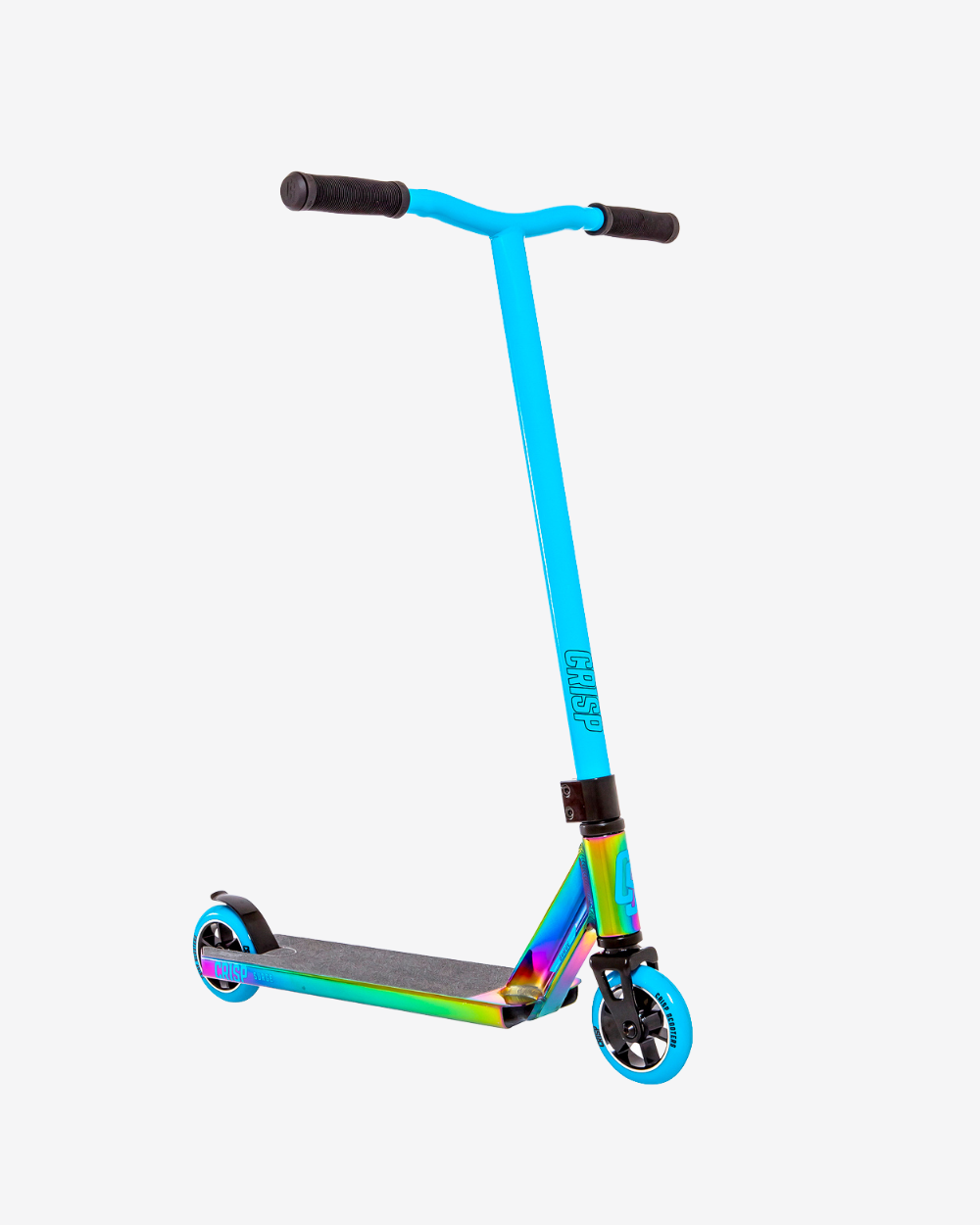 Crisp Surge Complete Scooter | Neo Chrome  / Sky Blue