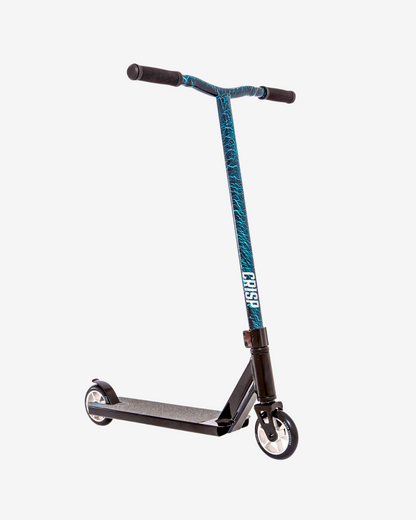Crisp Blaster Complete Scooter  | Black / Blue Cracking