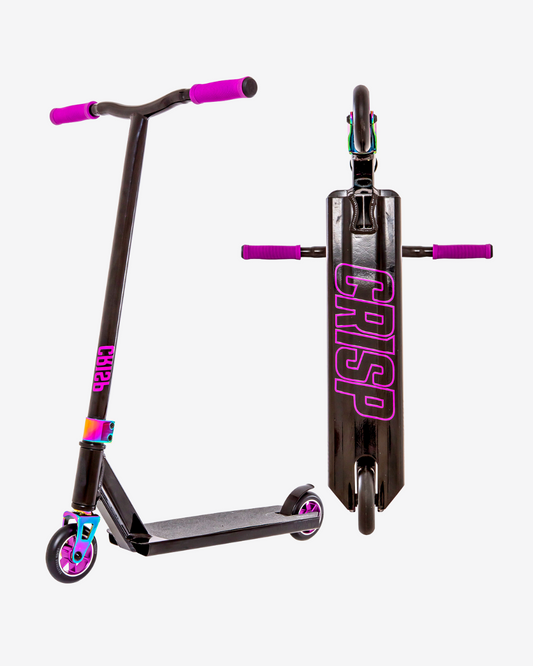 Crisp Switch Complete Scooter | Black /  Purple