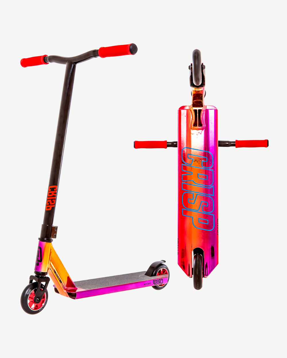 Crisp Switch Complete Scooter | Chrome Purple / Orange / Red /Black