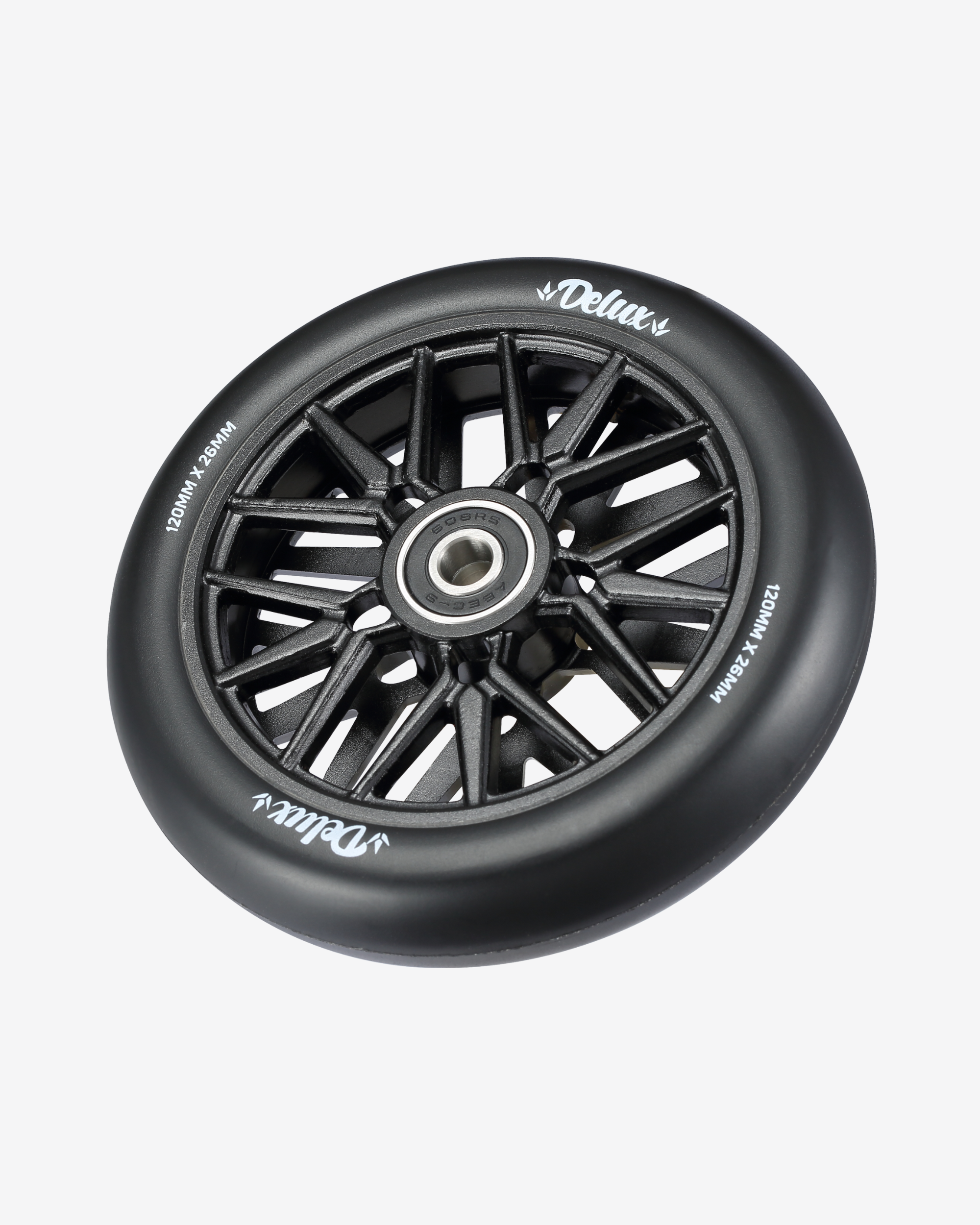 Envy Delux 120mm Wheels | Black