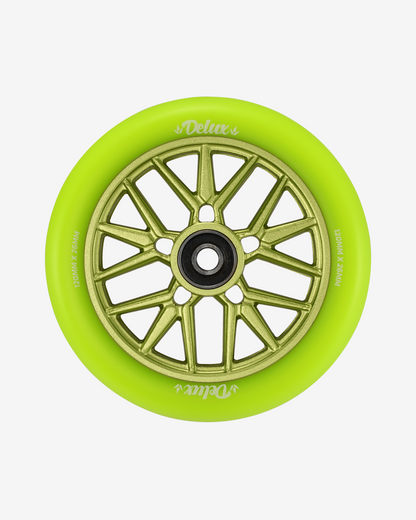Envy Delux 120mm Wheels | Green