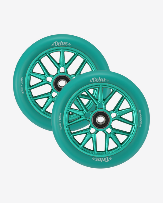 Envy Delux 120mm Wheels | Teal