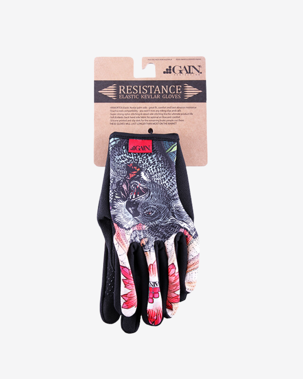 GAIN Protection | Elastic Kevlar Gloves | Drop Bear