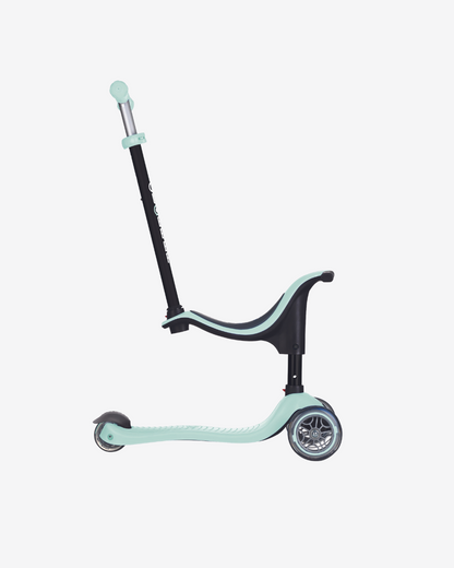 Globber Go Up Sporty 3 Wheel Kids Convertible Scooter | Mint