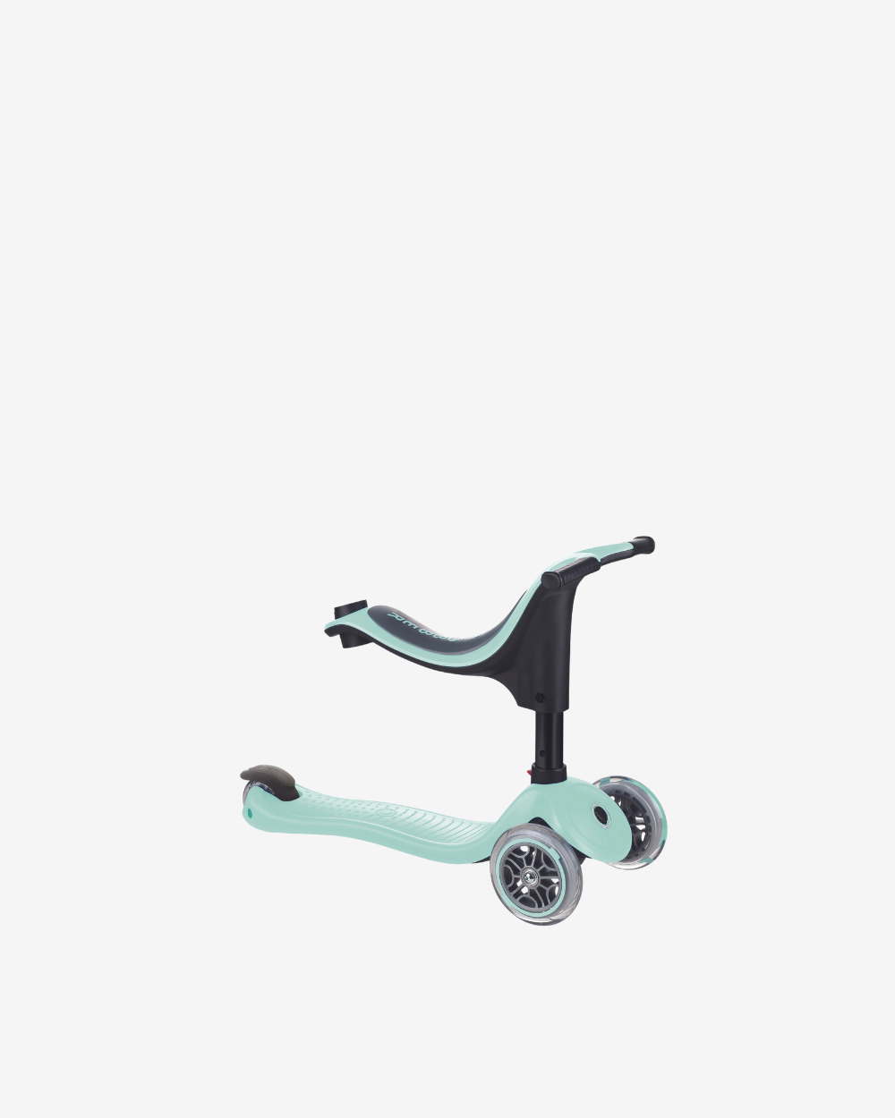 Globber Go Up Sporty 3 Wheel Kids Convertible Scooter | Mint