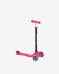 Globber Go Up Sporty 3 Wheel Kids Convertible Scooter | Deep Pink