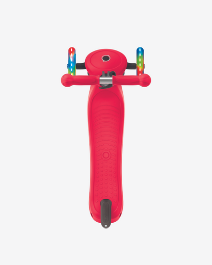 Globber Primo 3 Wheel Kids Scooter | Light Up Red