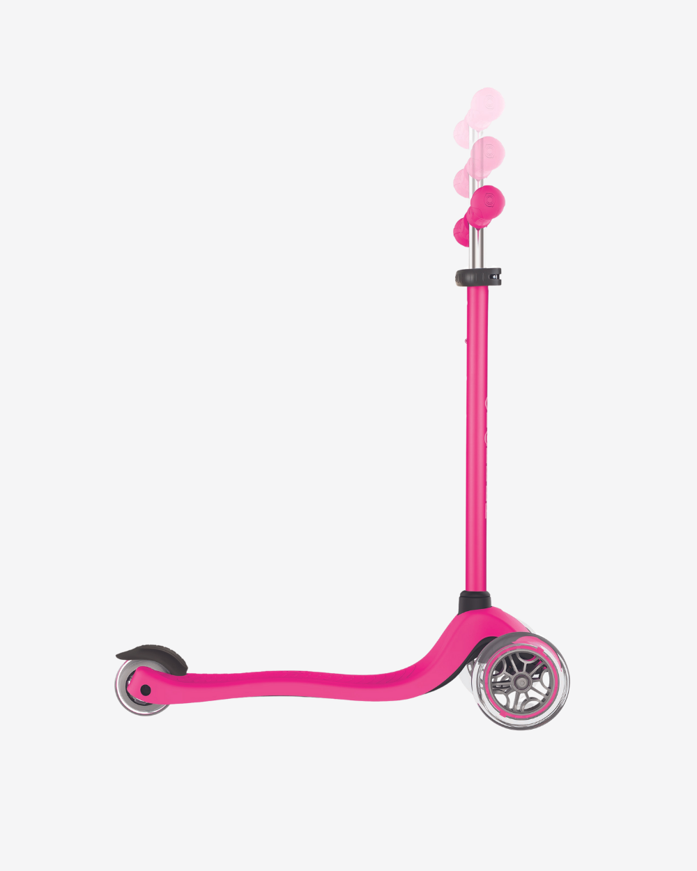 Globber Primo 3 Wheel Kids Scooter | Neon Pink